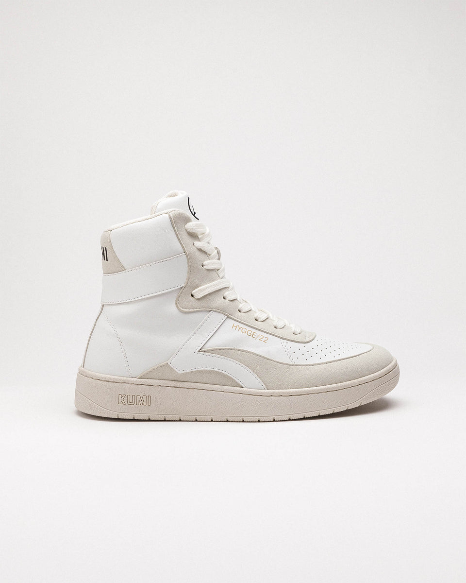 Hygge/22 High Top Bone – KUMI Sneakers