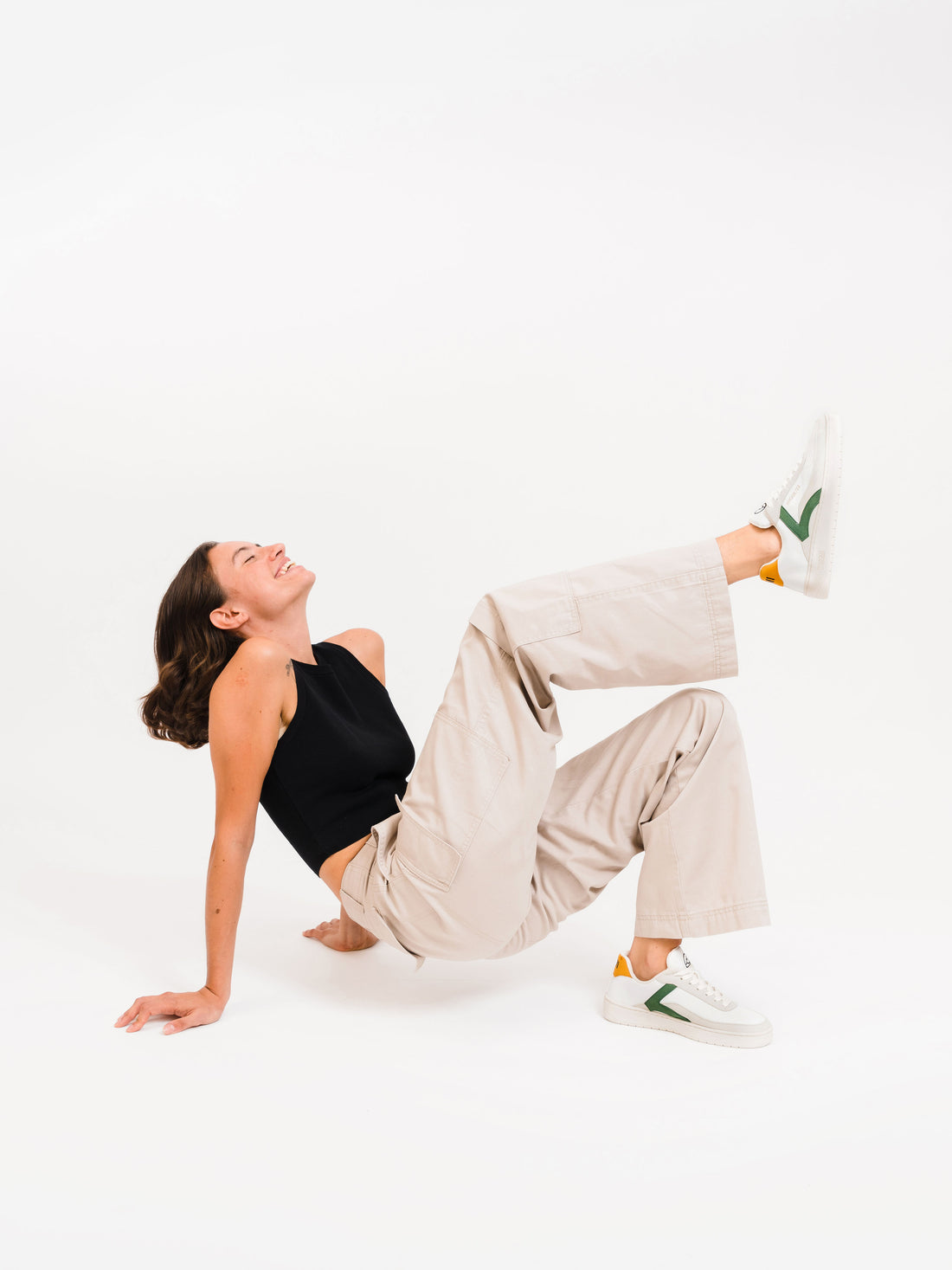 Hygge/22 Suede Green Mustard