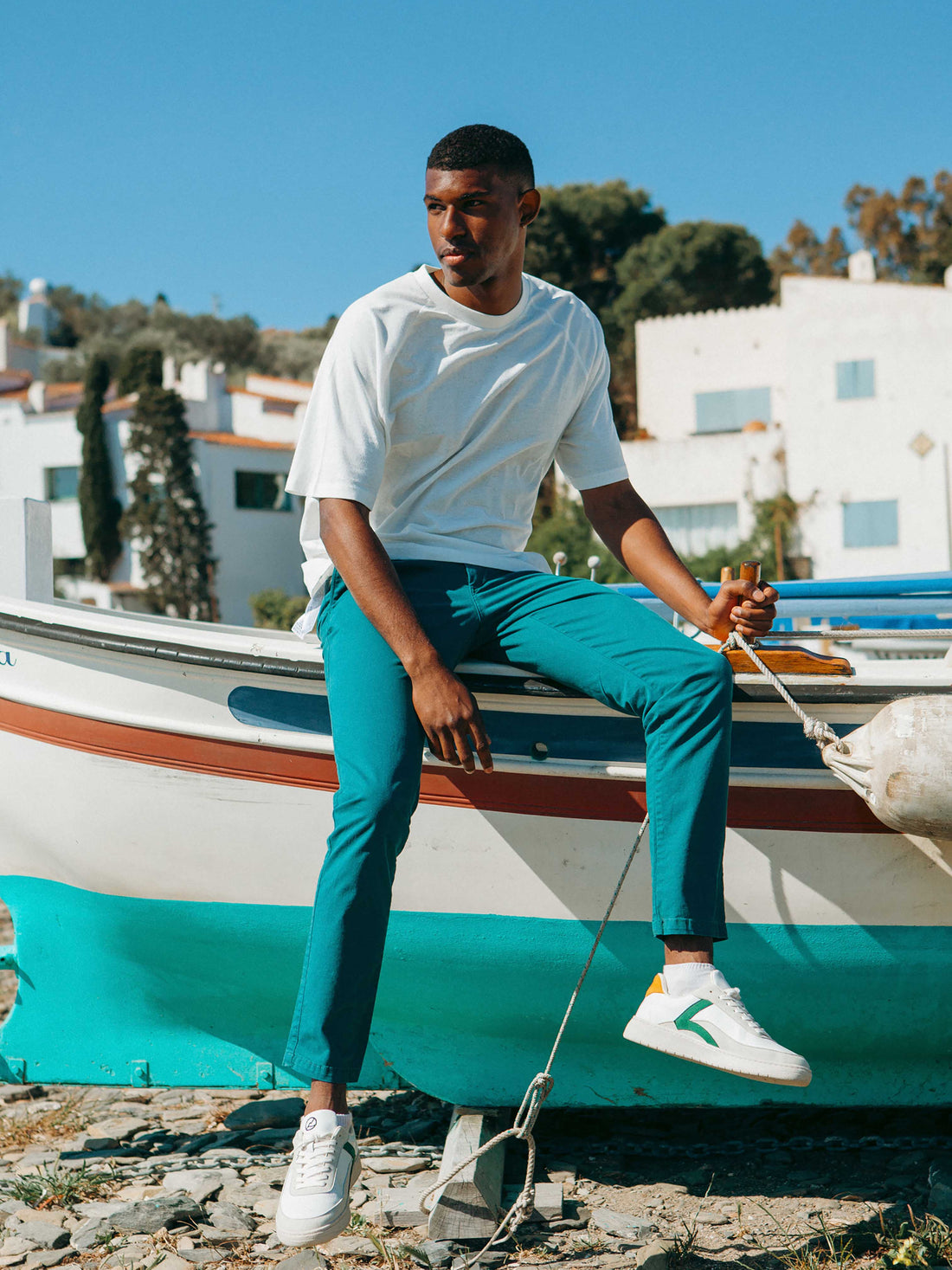 Hygge/22 Suede Green Mustard