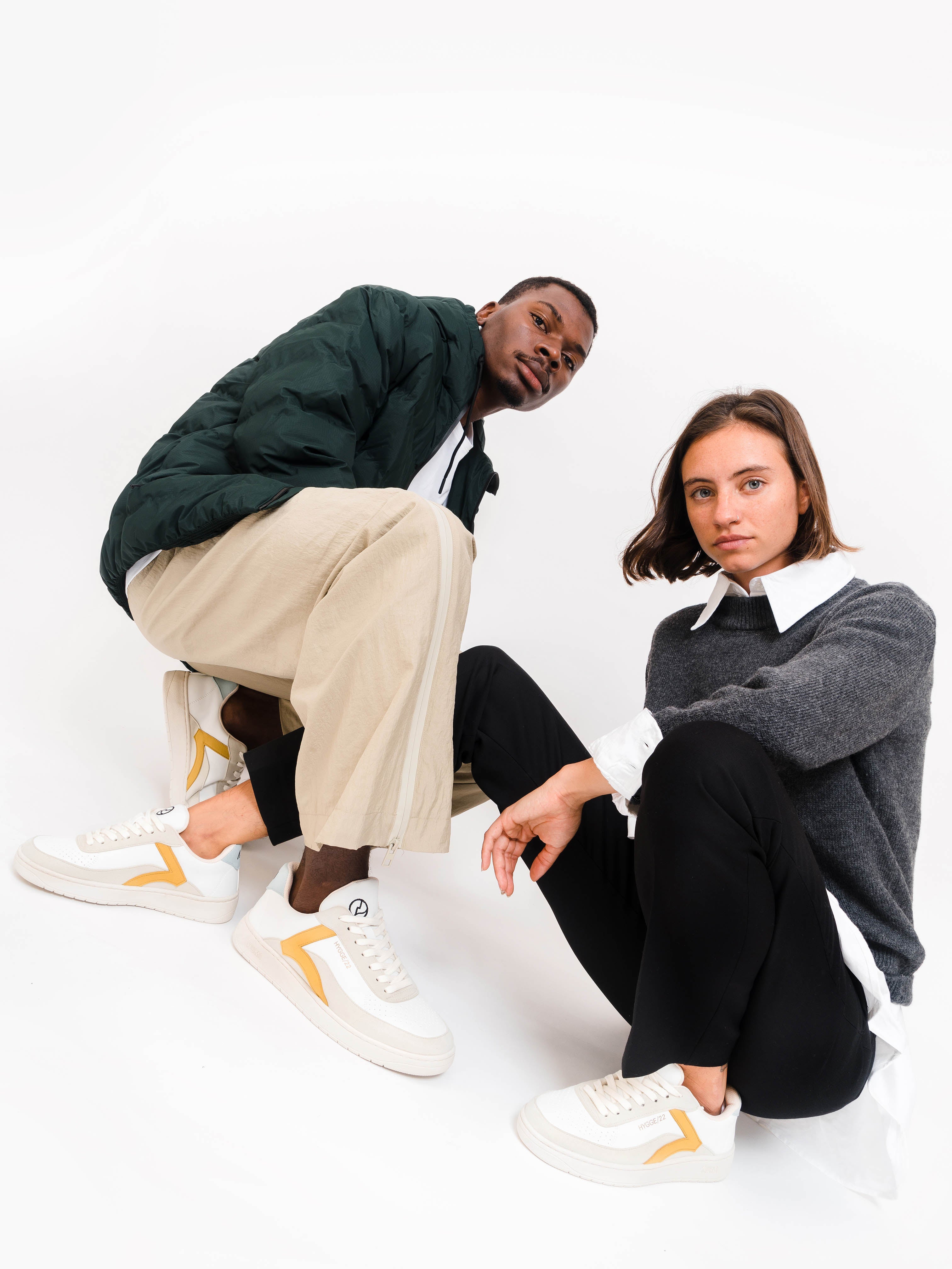 Hygge/22 Suede Light Lemon – KUMI Sneakers