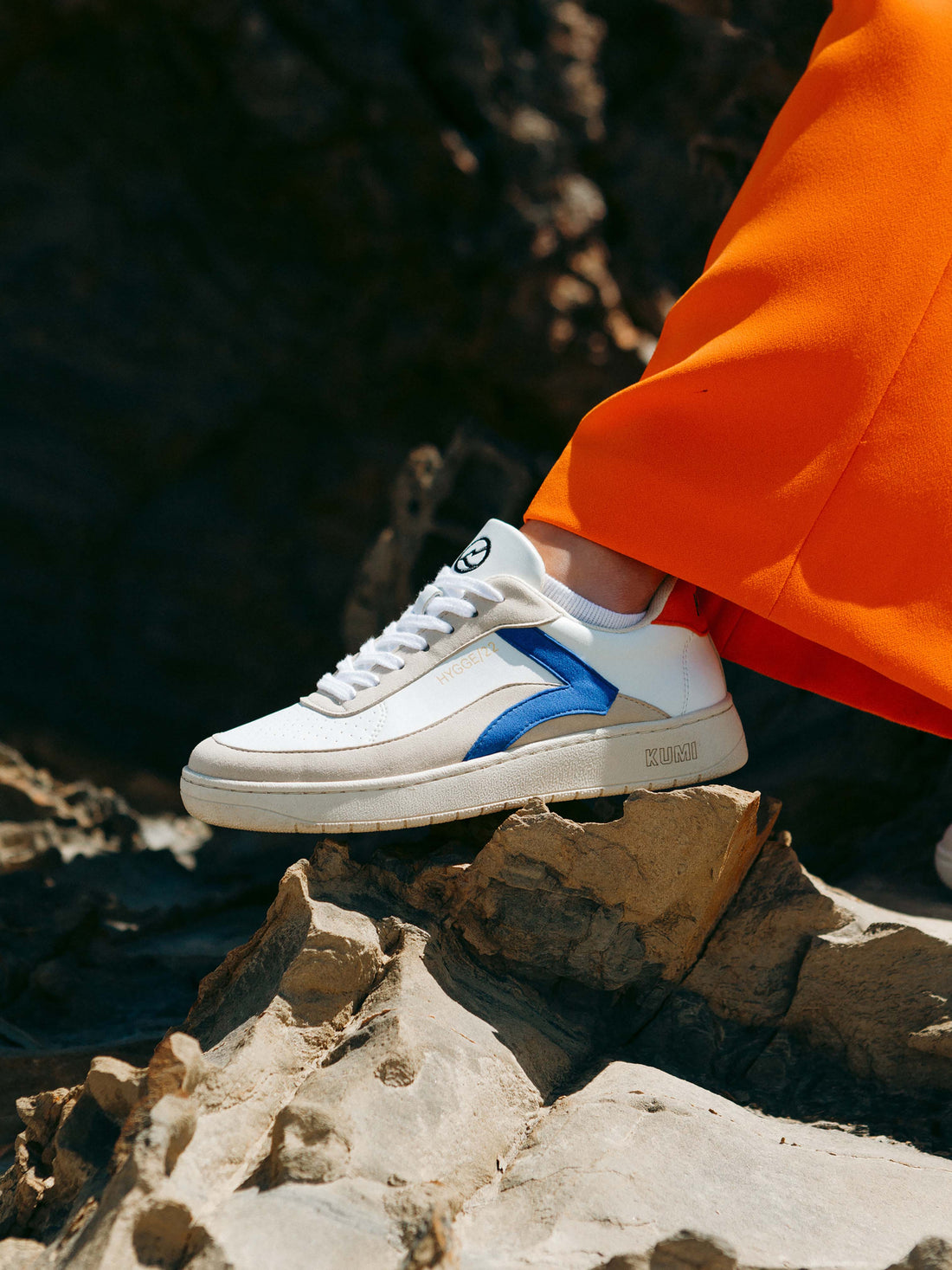 Hygge/22 Suede Papaya Blue