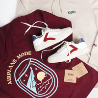 Sudadera Burdeos Airplane