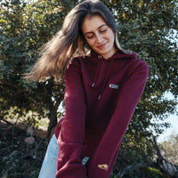 Sudadera Burdeos Airplane