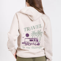 Therapy Hoodie Beige